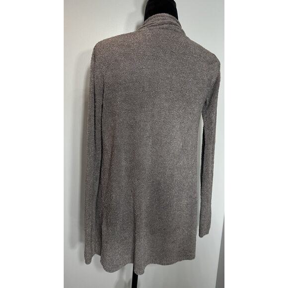 Barefoot Dreams CozyChic Lite Open Front Cardigan Brown Style 903 Size XXS/XS - Picture 2 of 7